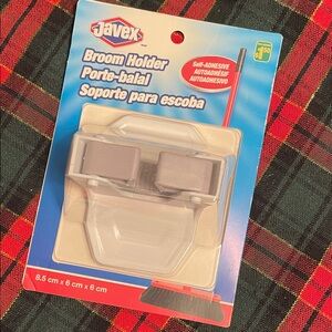 🆓 
FREE with Purchase 
Adhesive Broom/Handle Holder by Javex